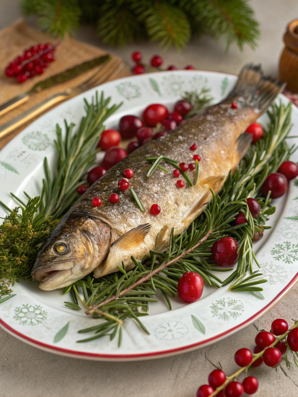 Weihnachts-Forelle