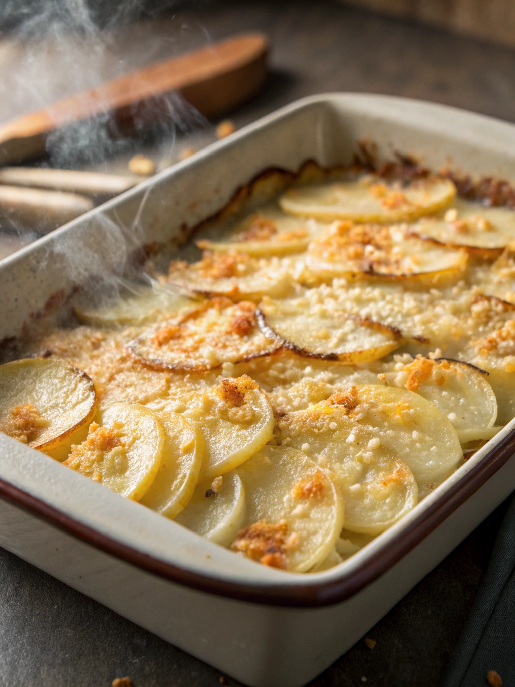 Winterliches Kartoffelgratin