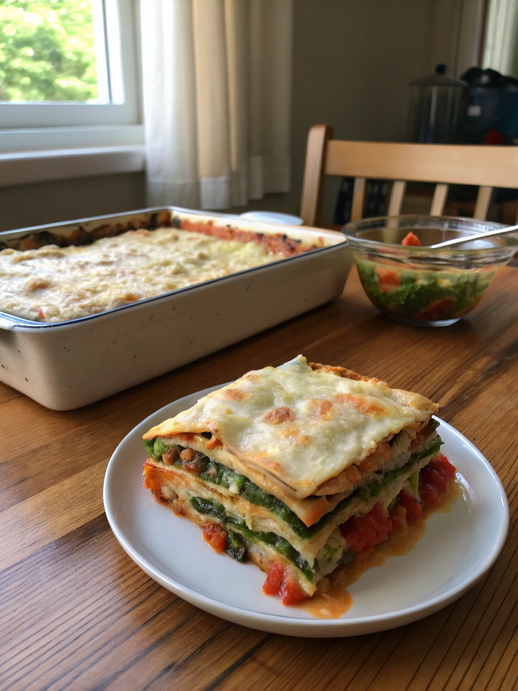 Lasagne mit winterlichem Gemüse und Béchamelsauce