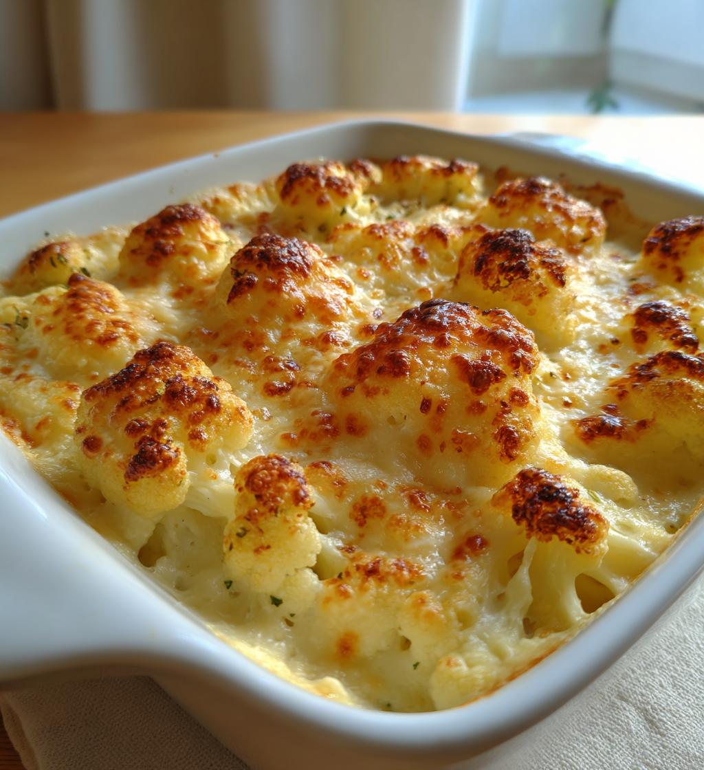Blumenkohlgratin mit Käsekruste - detail 1
