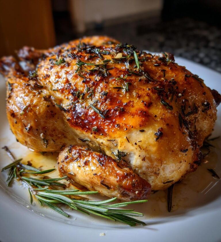 Brathähnchen mit Kräutern