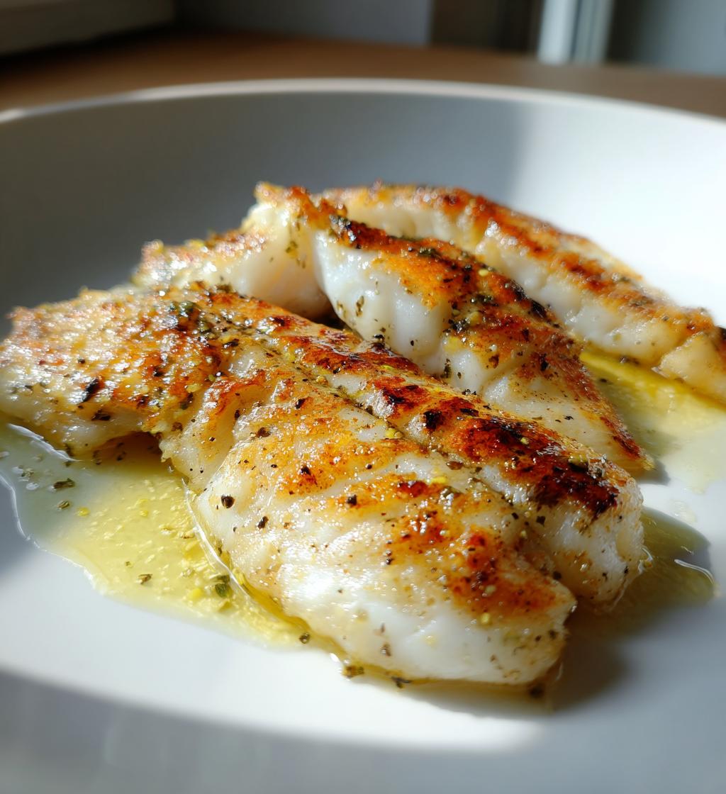Gebratener Zander mit Zitronenbutter - detail 1