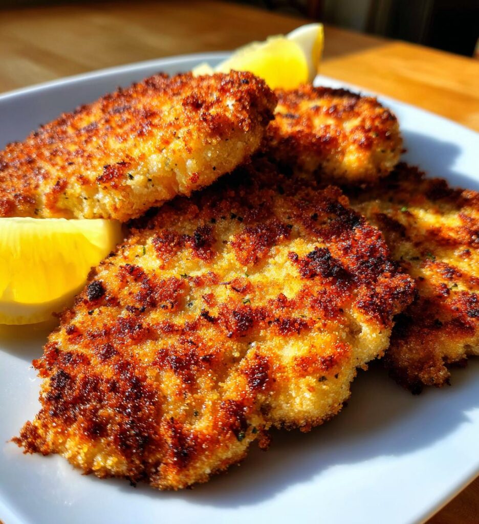 Hähnchenschnitzel knusprig