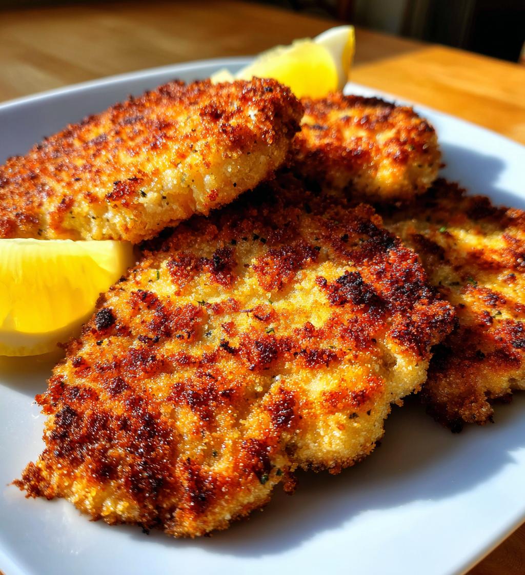 Hähnchenschnitzel knusprig