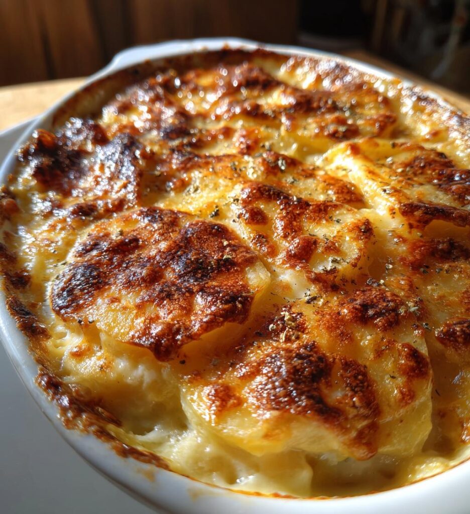 Kartoffelgratin mit Emmentaler