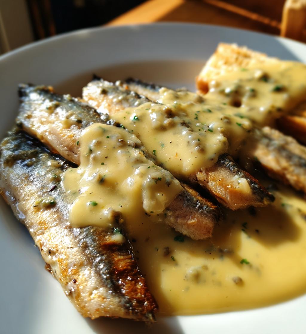 Matjesfilet mit Hausfrauensauce - detail 1