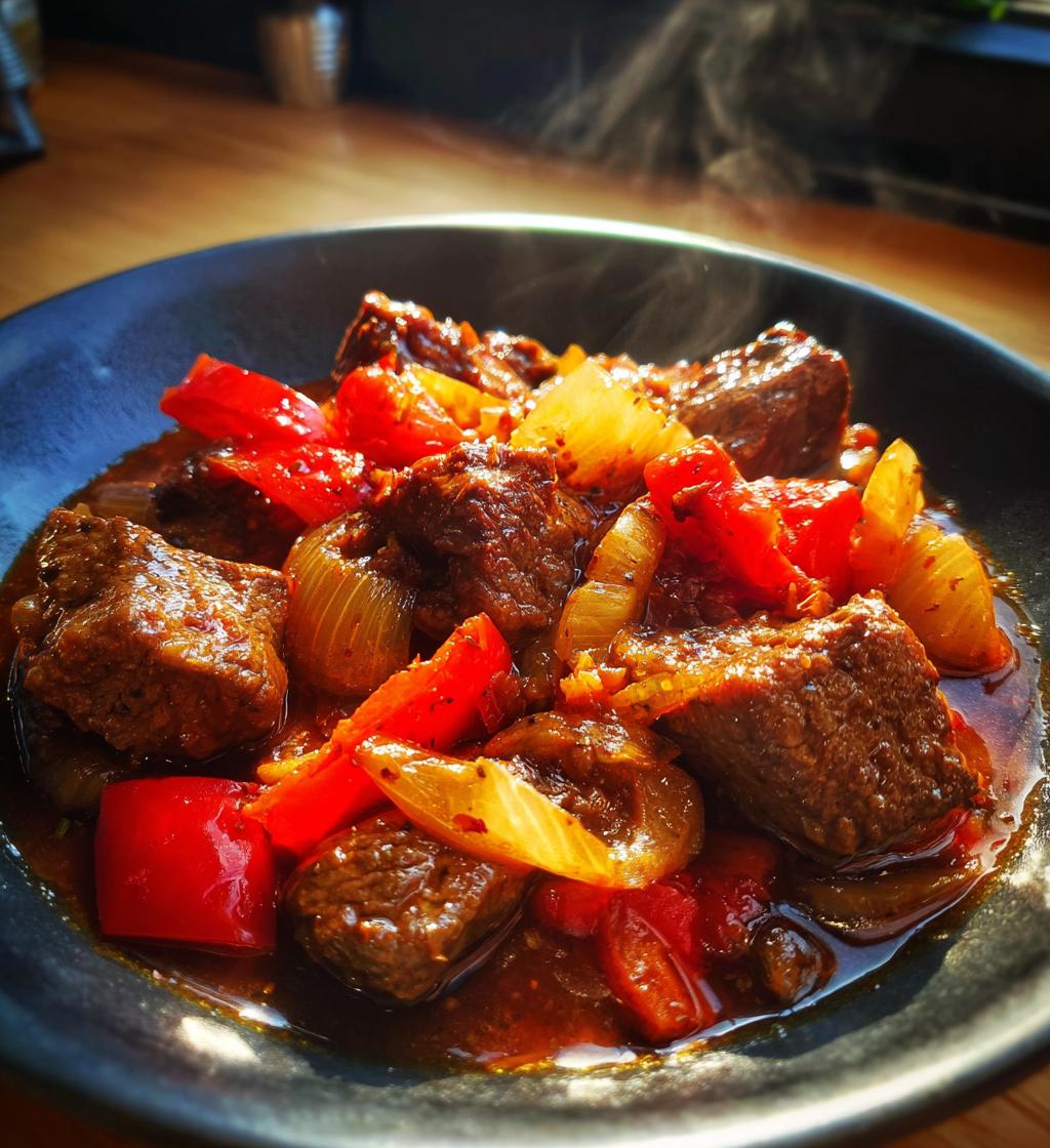 Rindergulasch traditionell