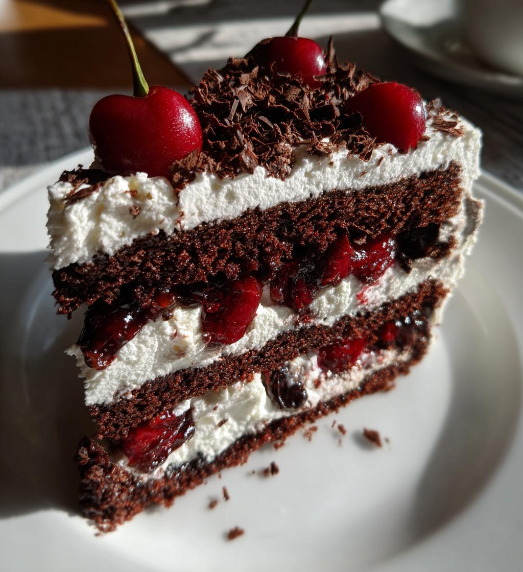 Schwarzwälder Kirschtorte - detail 1