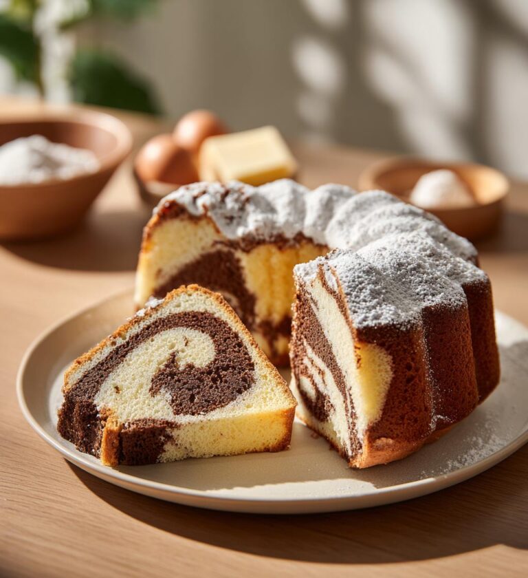 Marmorkuchen locker